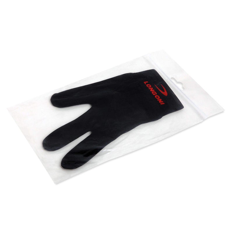 Longoni Billiard Pool CUE Glove - Black - One Size fits All (for Left Hand (Right-Handed Player)) - Image 5